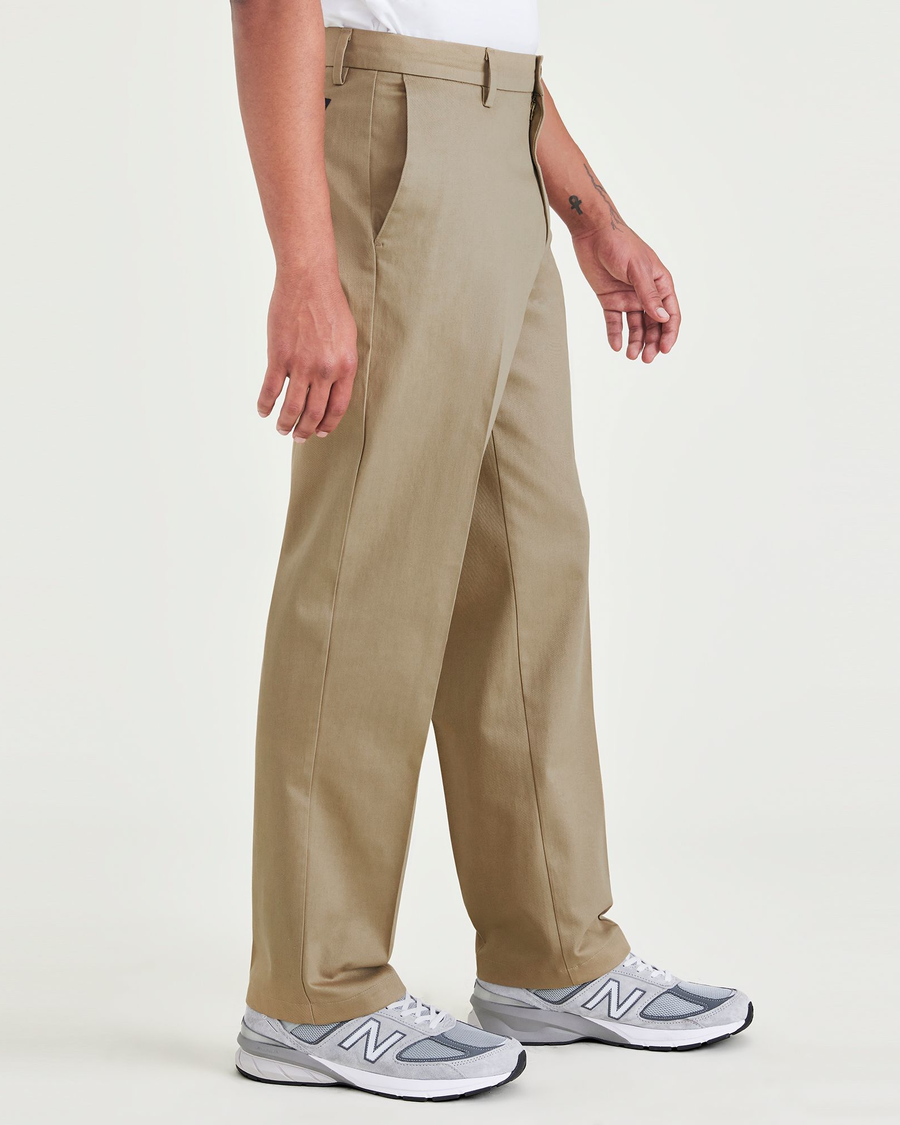 (image for) Strong Big Signature Iron Free Khakis, Classic Fit with Stain Defender®